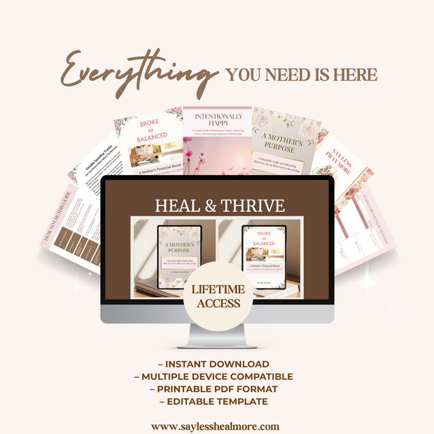 Heal & Thrive Mama Bundle - Where Healing Meets Her Purpose