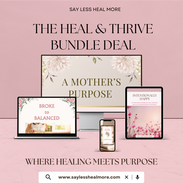 Heal & Thrive Mama Bundle - Where Healing Meets Her Purpose