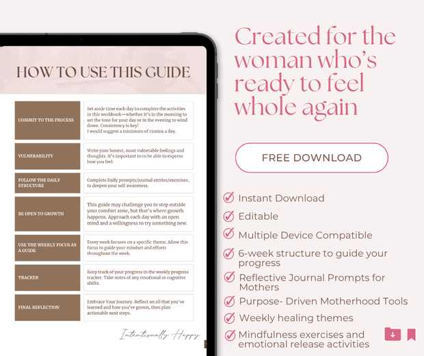 Intentionally Happy - A 6 Week Guide to Intentional Happiness