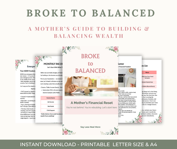Heal & Thrive Mama Bundle - Where Healing Meets Her Purpose